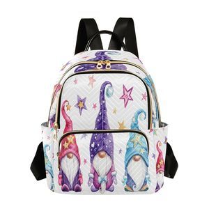 Fashion Backpack Mini Backpack Purse Casual Daily Backpack Magic Gnomes for💓